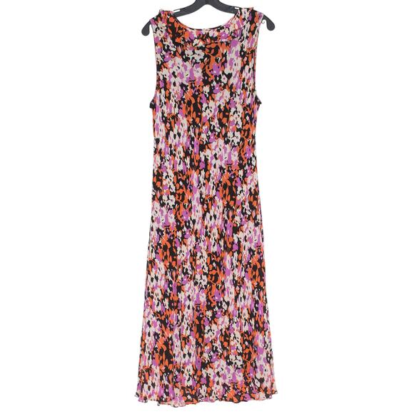 Style & Co Dress Boho Feminine Romantic Summer Retro Minimalist Floral Midi 20W - Picture 6 of 6